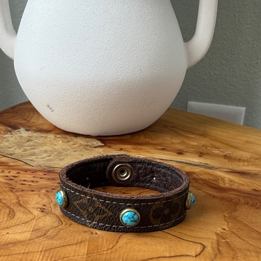 Upcycled Louis Vuitton Bracelet